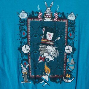 Vintage Alice in Wonderland t shirt Small Hot Topic